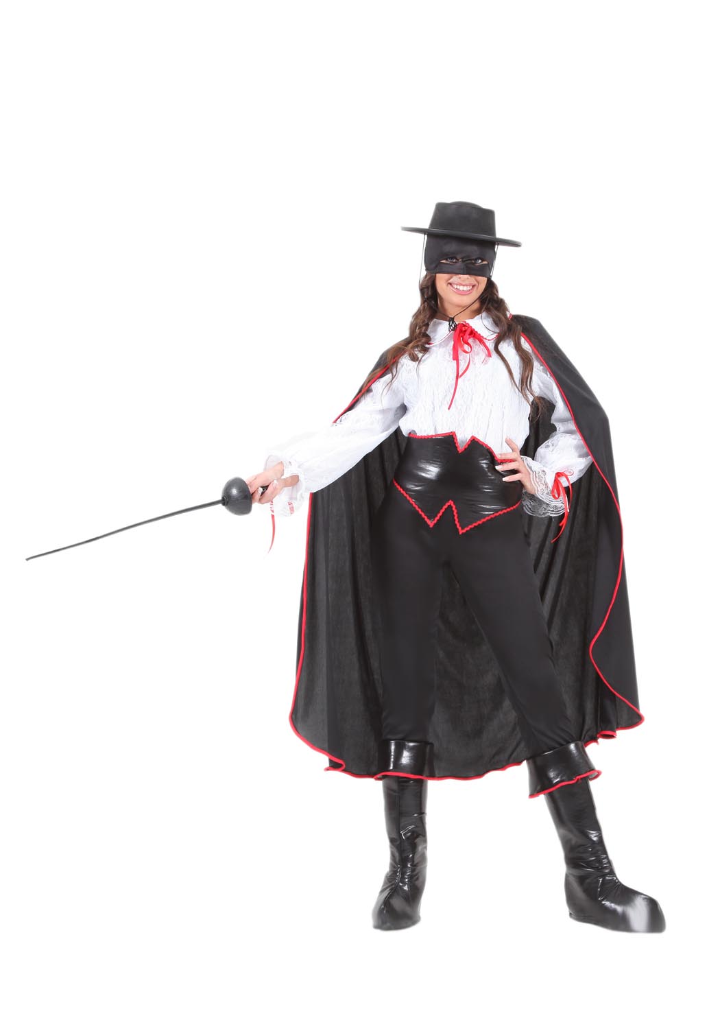 Costume Vestito Bambina Spagnola Carnevale Halloween - Zorro