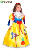 COSTUME CARNEVALE PRINCIPESSA BIANCANEVE BABY 12/24 MESI VESTITO  100%POLIESTERE COD 81091 GUIRCA 8434077810910 - Parole e Pensieri