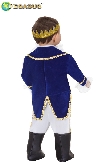 IBAKOM Bambini Ragazzi Costume Bella e la Bestia Principe Azzurro Re  Costumi Cosplay Carnevale Halloween Giacca maniche lunghe Pantaloni Set di  abiti Blu scuro 2-3 anni : : Giochi e giocattoli