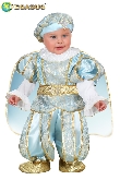 Costumi Carnevale PRINCIPINO AZZURRO IN VELLUTO 2310