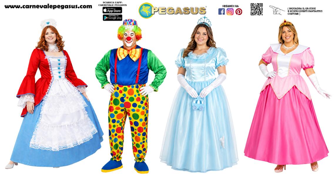 VESTITI DI CARNEVALE ADULTI TAGLIE FORTI