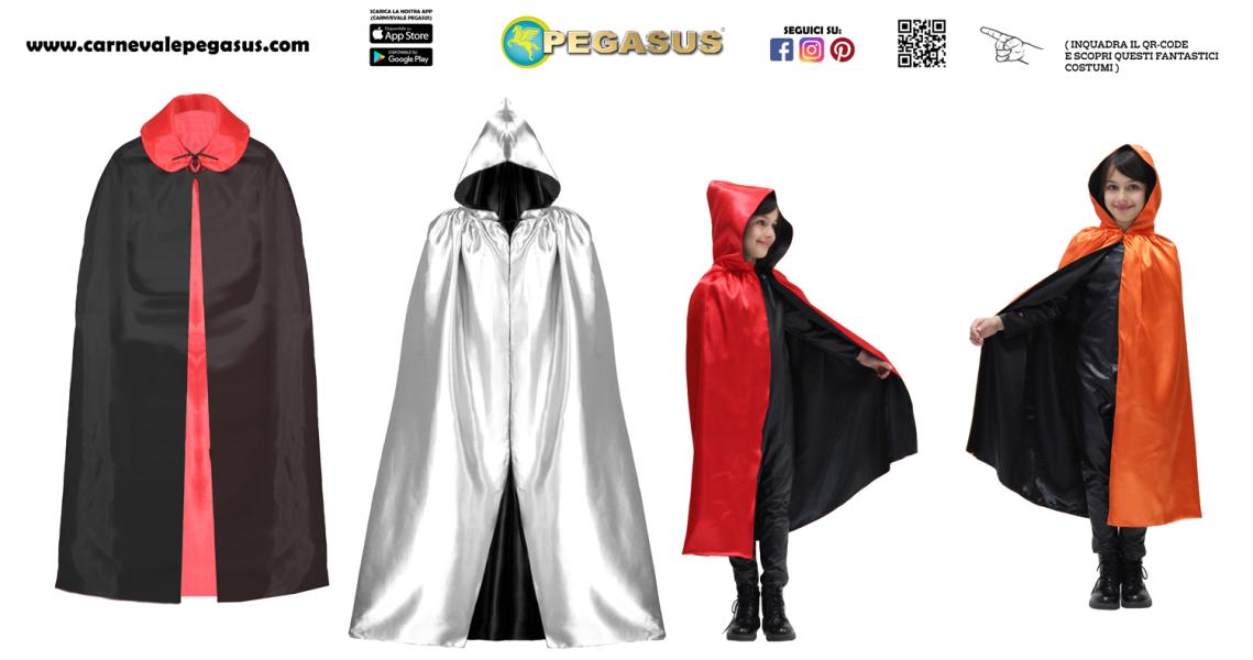 MANTELLI DI HALLOWEEN PER ADULTI E BAMBINI 