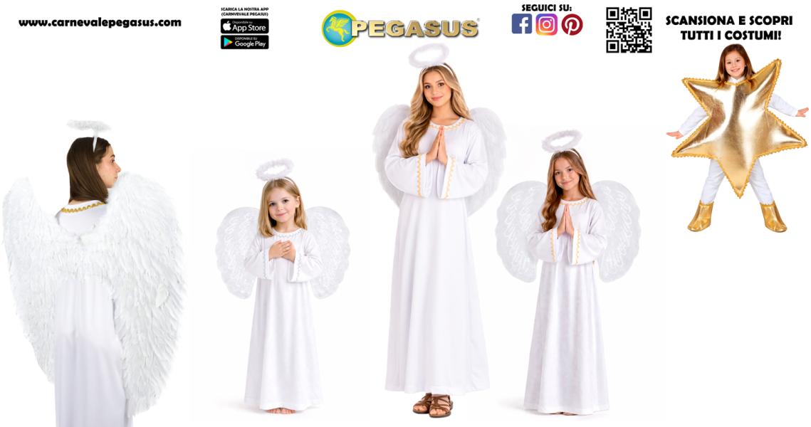 COSTUMI E ACCESSORI DA ANGELI