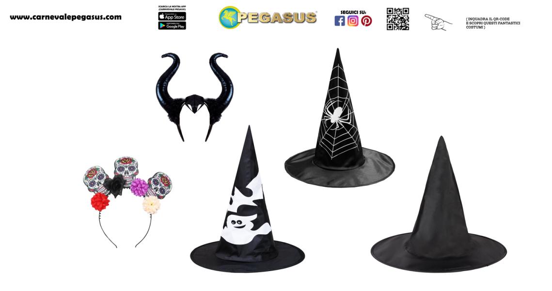 CAPPELLI E CERCHIETTI HALLOWEEN