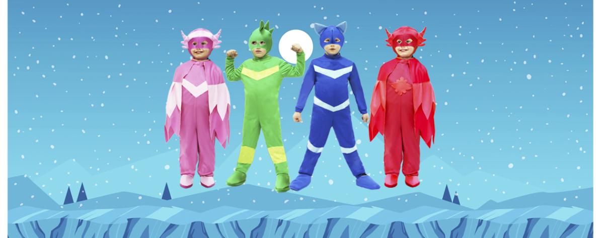 COSTUMI CARNEVALE TEAM POWER