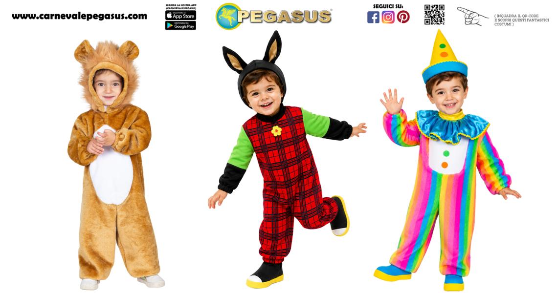 COSTUMI DI CARNEVALE PELUCHE PRIMA INFANZIA