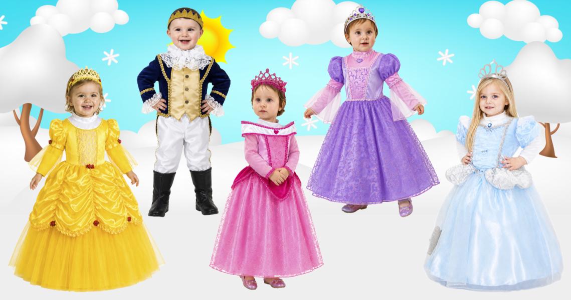 PICCOLI PRINCIPI E PRINCIPESSE PER BAMBINI DI PRIMA INFANZIA
