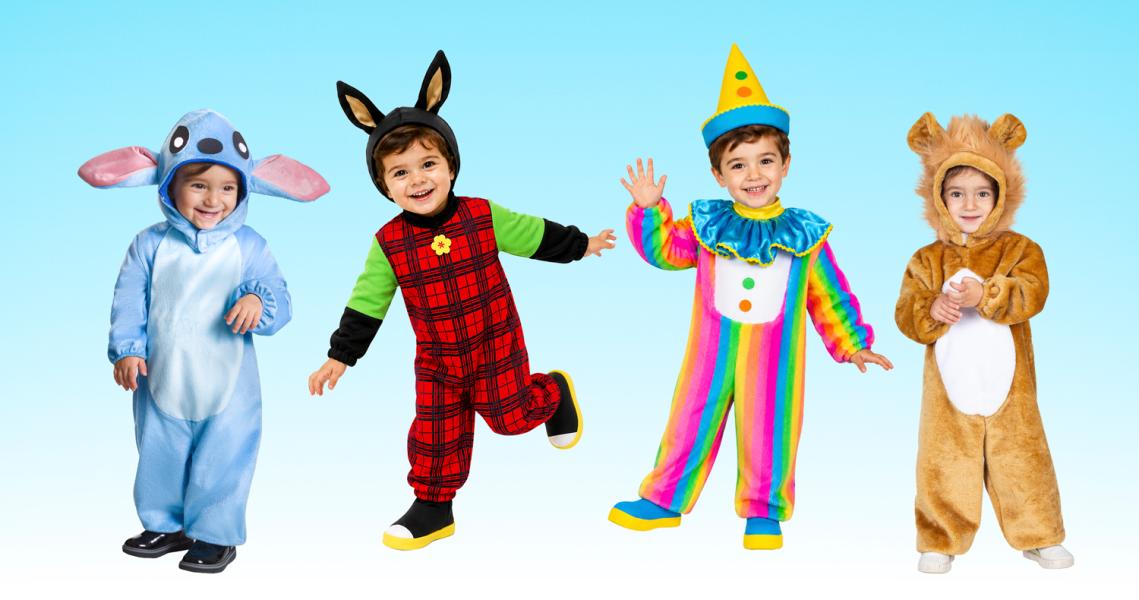 COSTUMI DI CARNEVALE PELUCHE PRIMA INFANZIA
